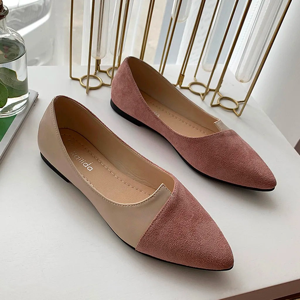 Breathable Slip-On Ballet Flats