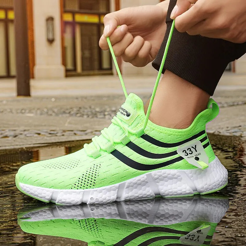 Men’s Breathable Mesh Running Sneakers 👟🏃