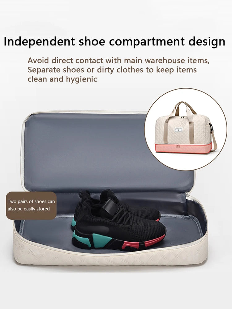LuxeGrid Travel Duffle