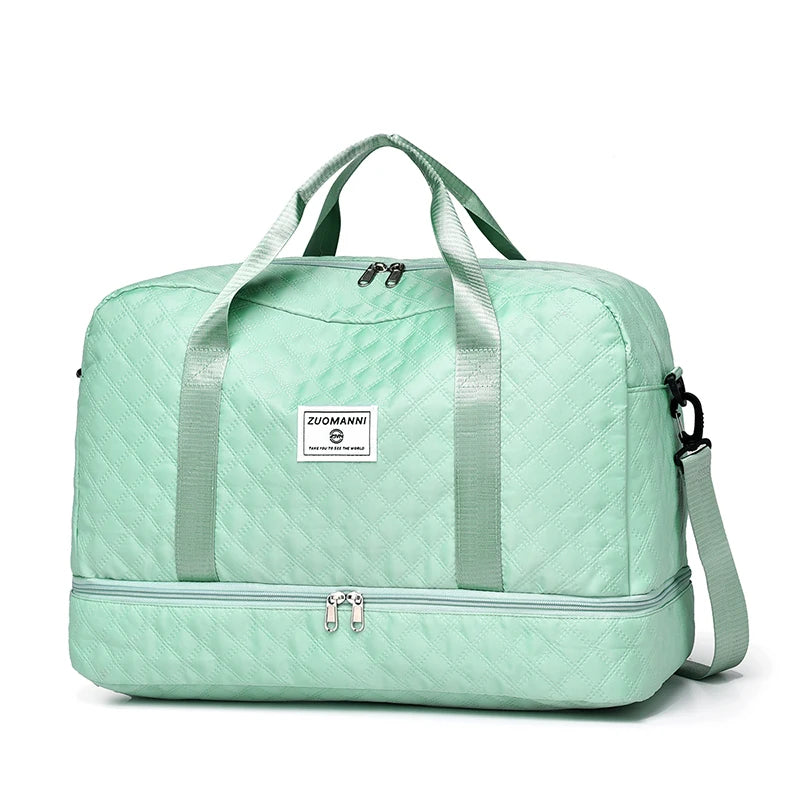 LuxeGrid Travel Duffle