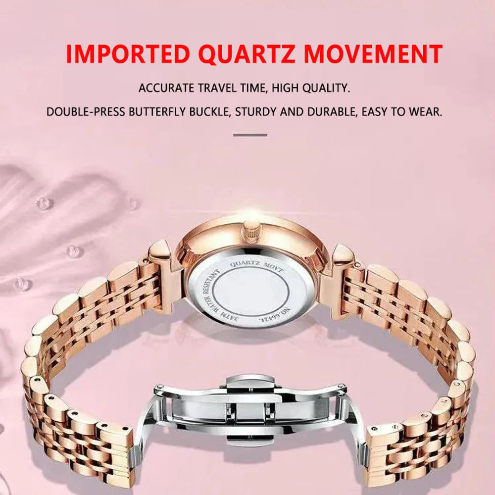 Women’s Luxury Roman Dial Quartz Watch