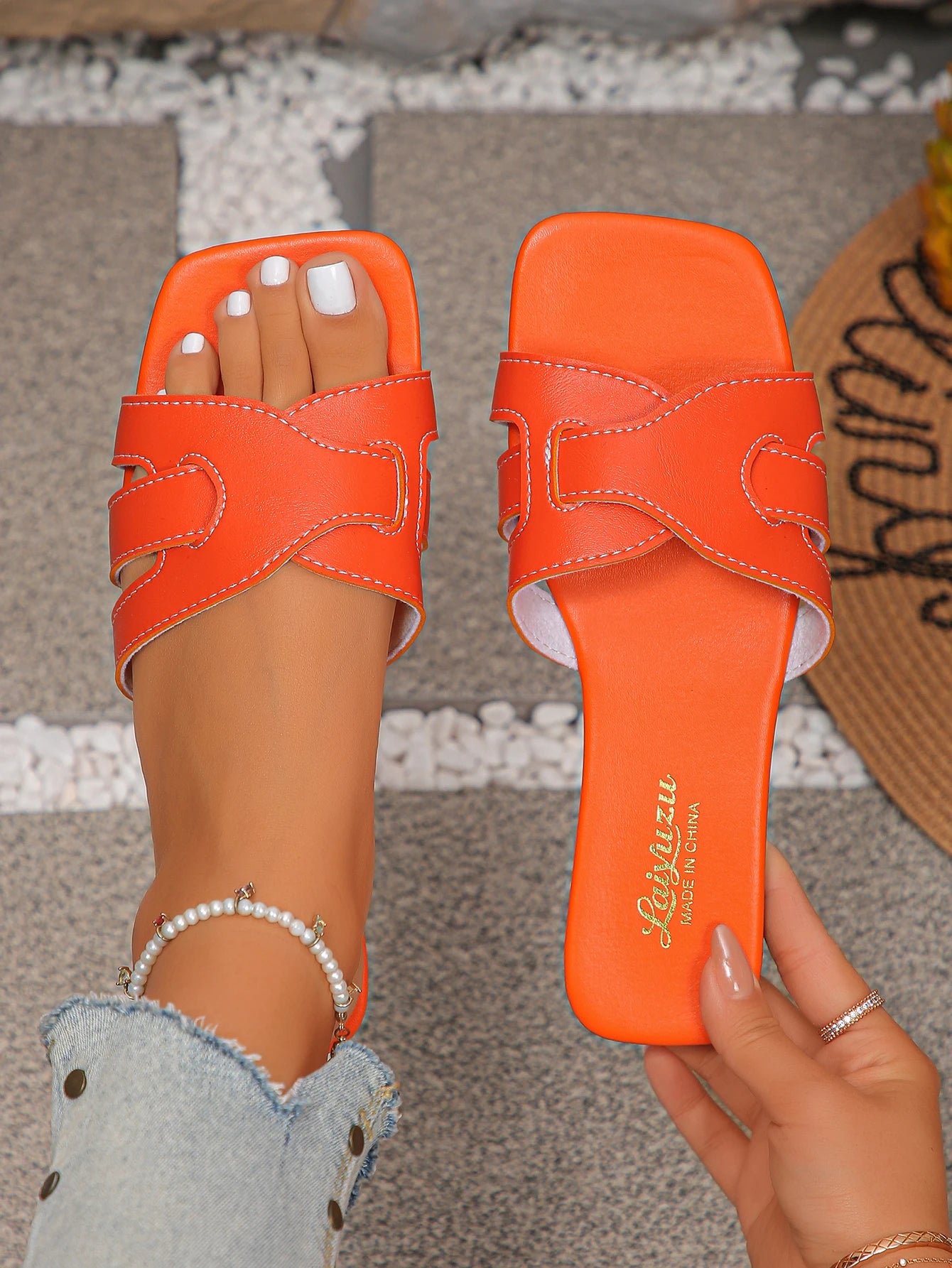 Women’s Square Toe Casual Sandals