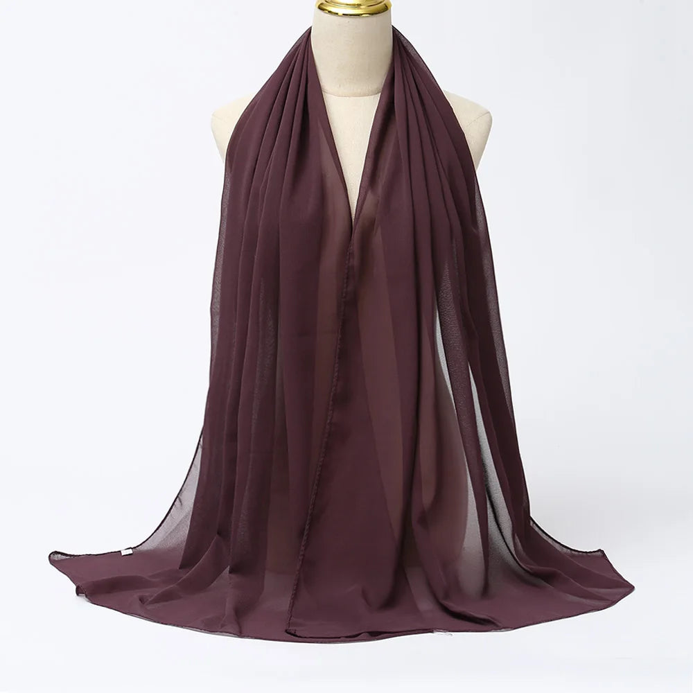 Muslim Chiffon Hijab Scarf