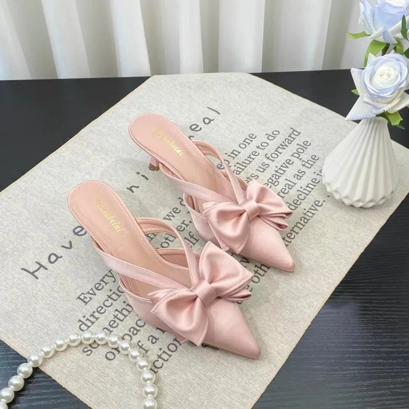 Women’s Bow High Heel Sandals
