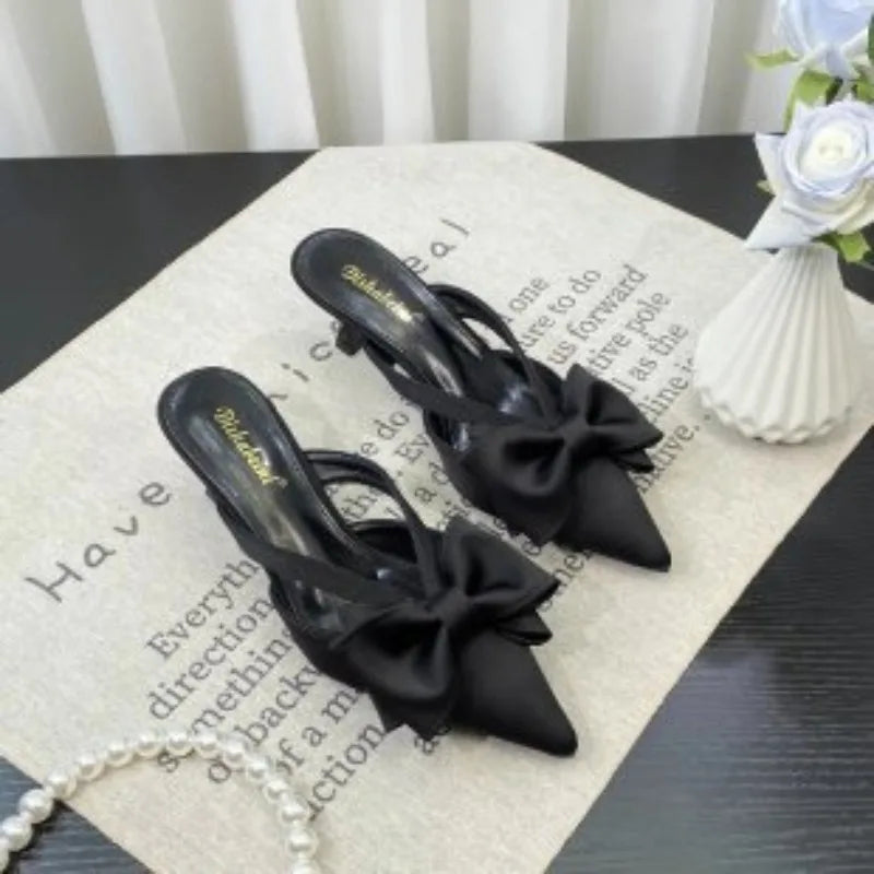 Women’s Bow High Heel Sandals