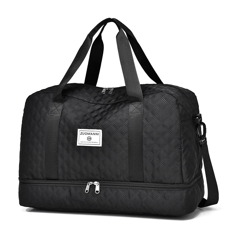 LuxeGrid Travel Duffle