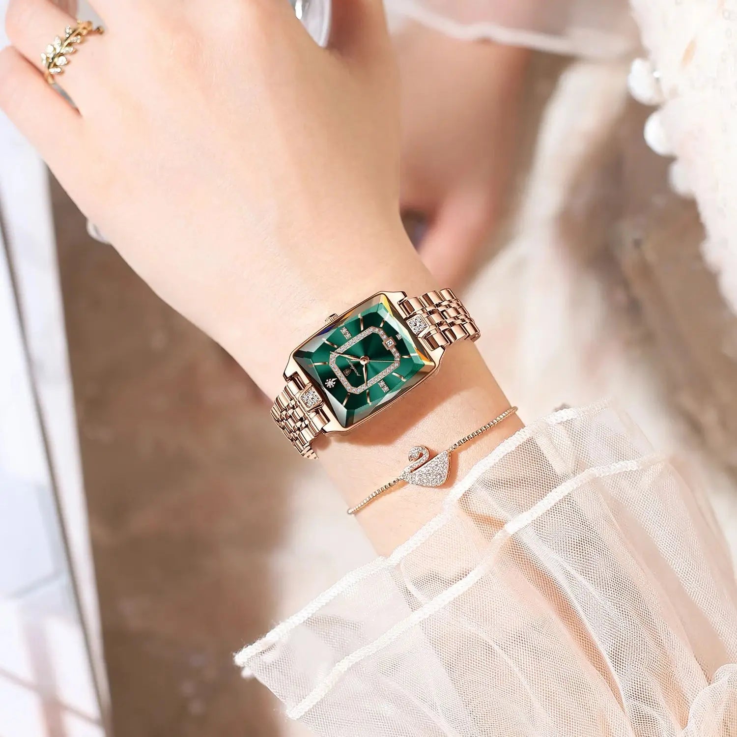 Women’s Luxury Rectangle Quartz Watch