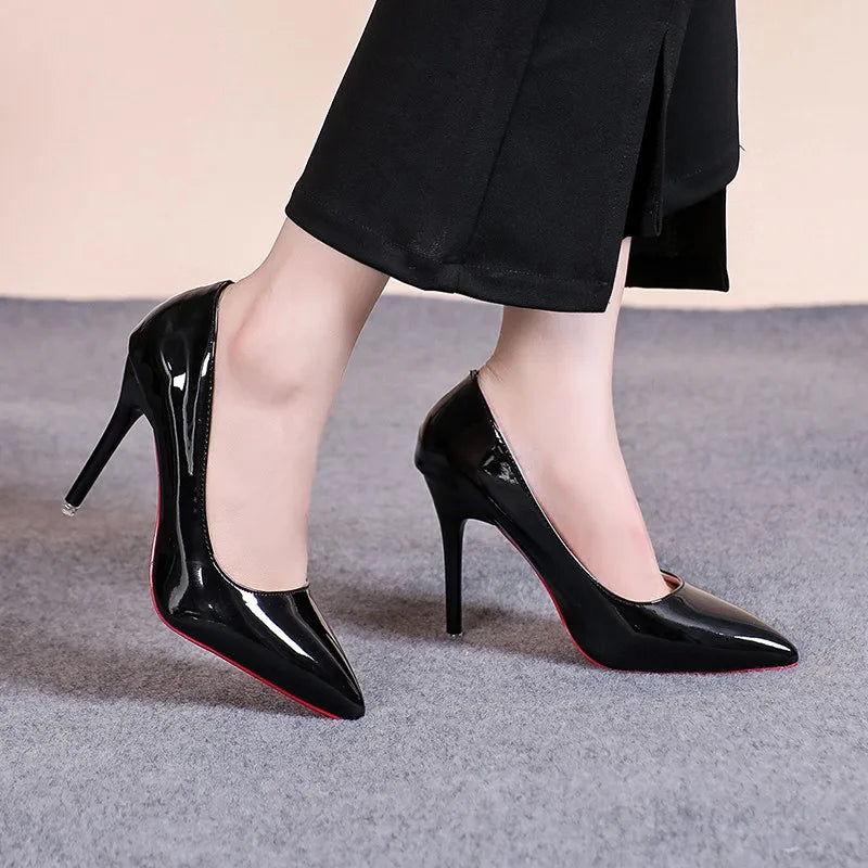 Sexy Pointed-Toe Stiletto Pumps