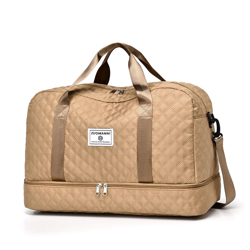 LuxeGrid Travel Duffle