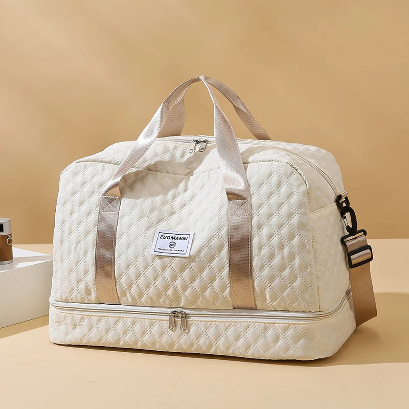LuxeGrid Travel Duffle