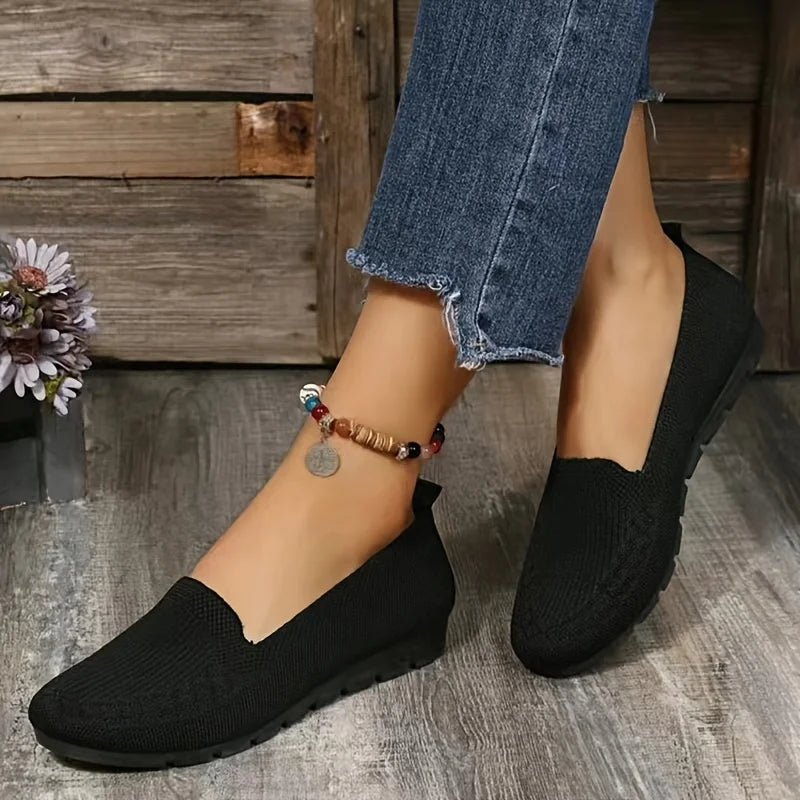 Women’s Knit Casual Loafers