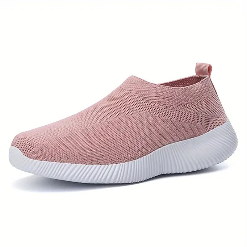 New Pink Women Shoes Soft Sneakers