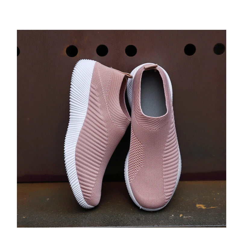 New Pink Women Shoes Soft Sneakers