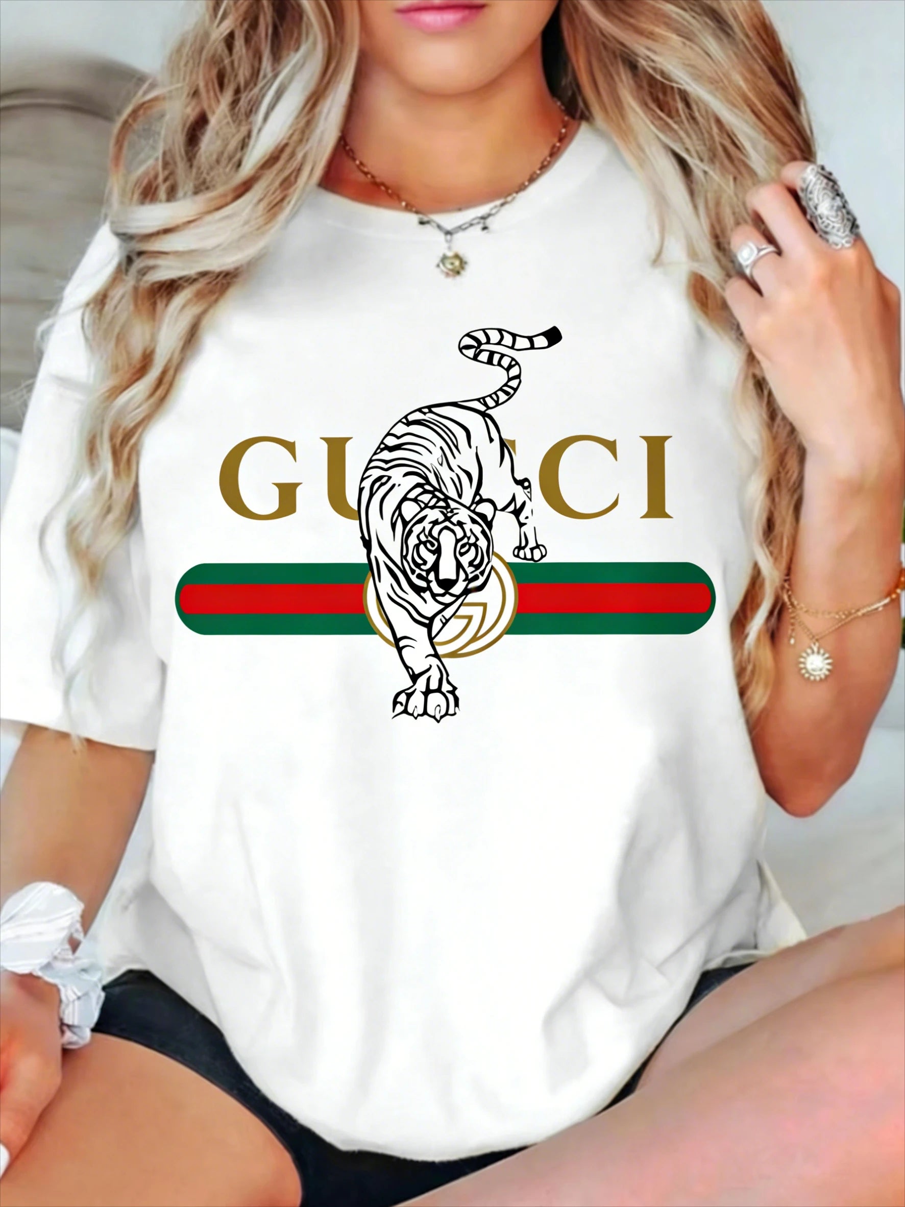 Women’s Trendy Letter Print T-Shirt