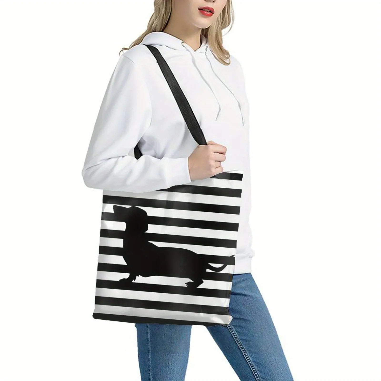 Large Capacity Dachshund Tote Bag
