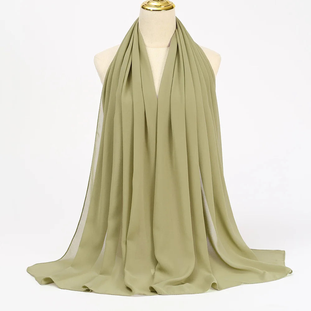 Muslim Chiffon Hijab Scarf