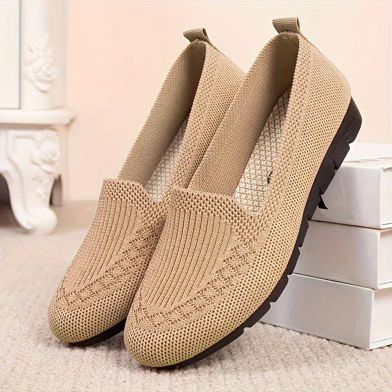 Women’s Knit Casual Loafers