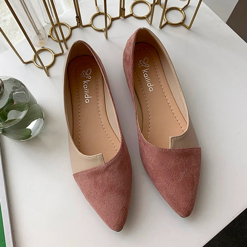 Breathable Slip-On Ballet Flats