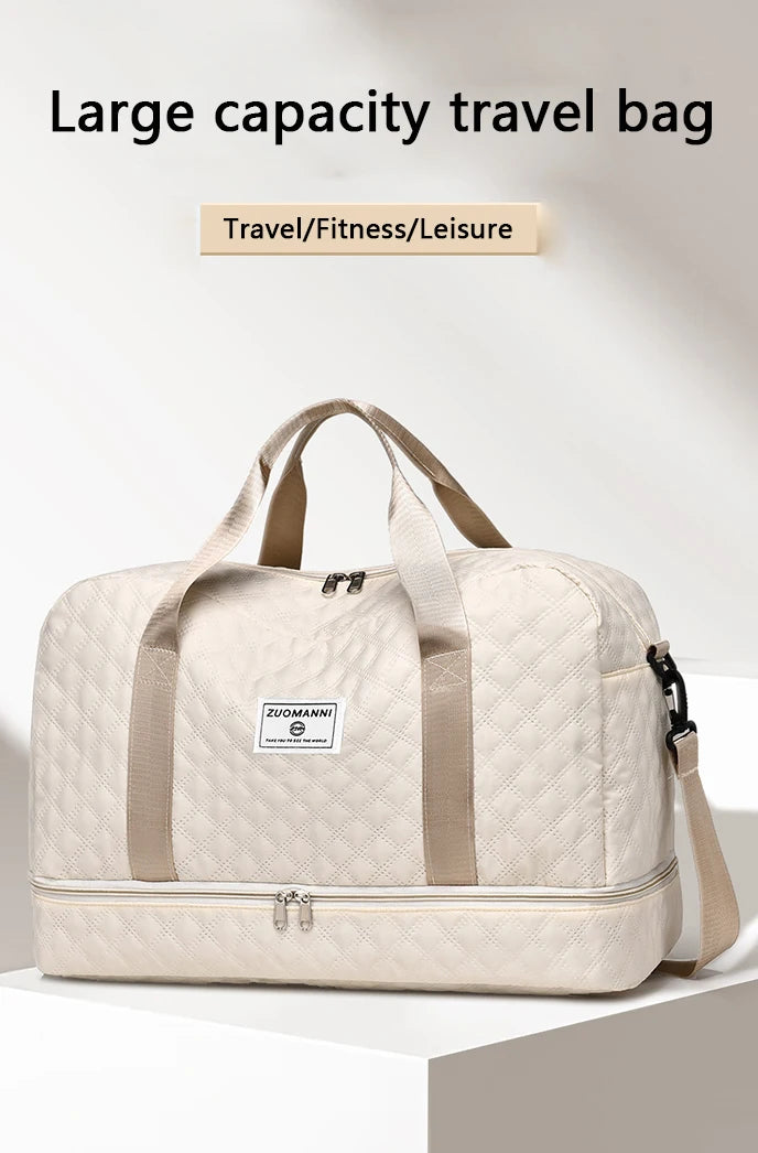 LuxeGrid Travel Duffle