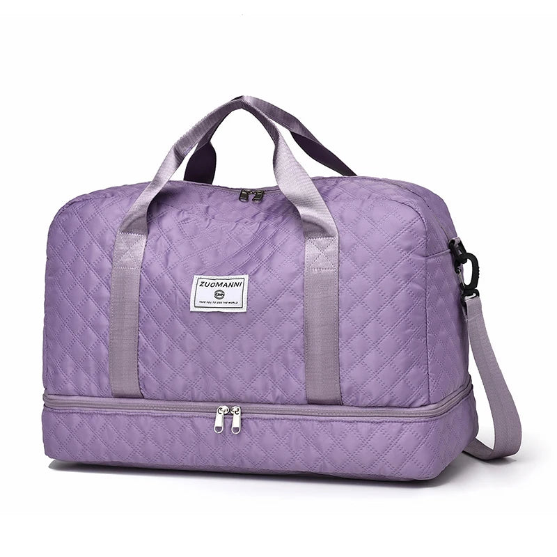 LuxeGrid Travel Duffle