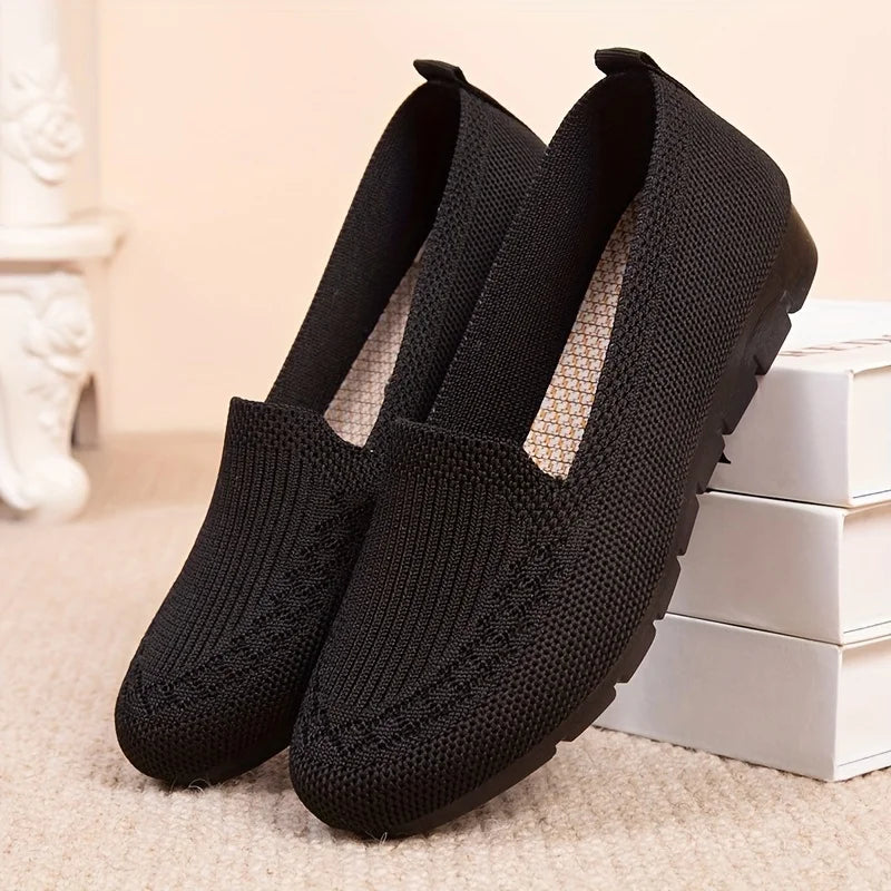 Women’s Knit Casual Loafers