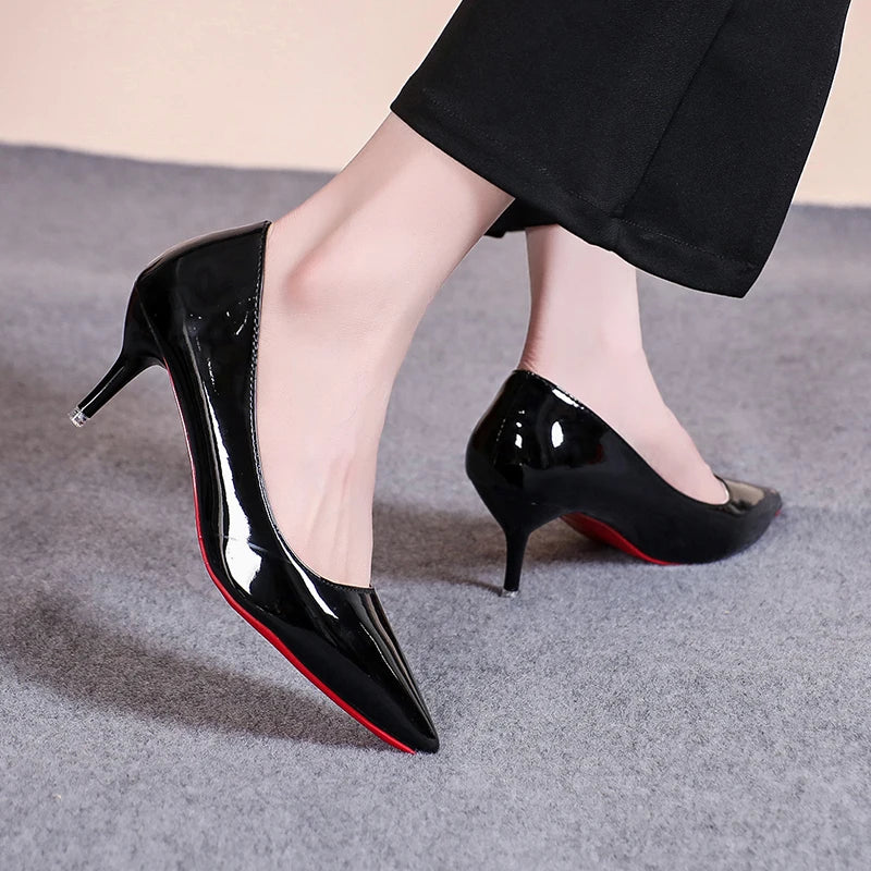 Sexy Pointed-Toe Stiletto Pumps