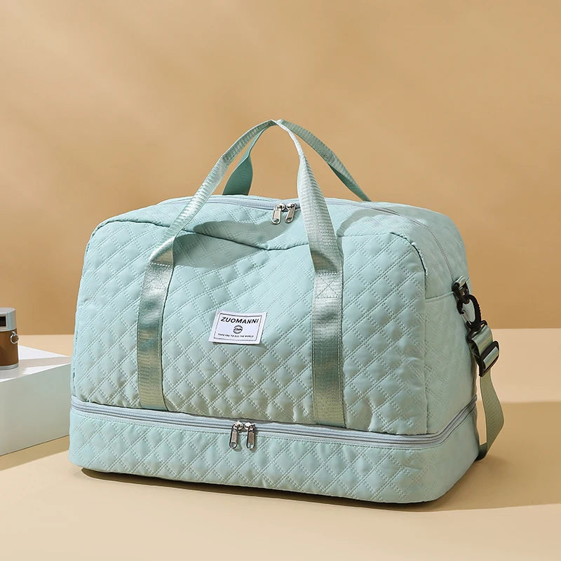 LuxeGrid Travel Duffle
