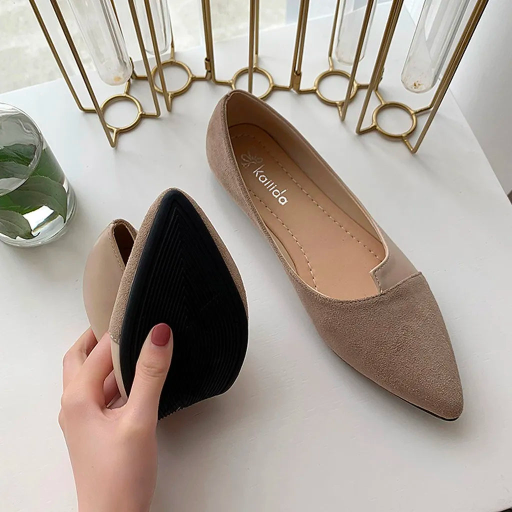 Breathable Slip-On Ballet Flats