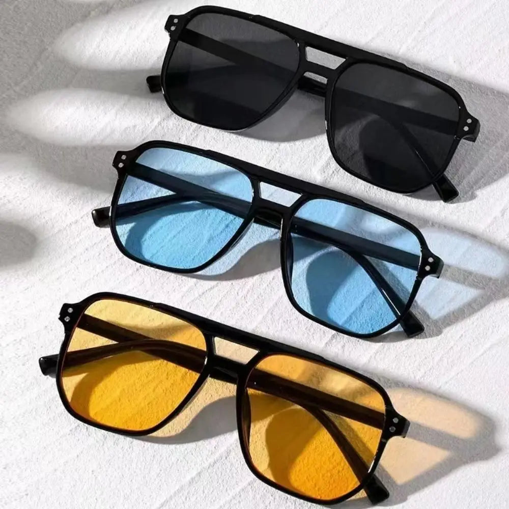 Retro Punk Square Sunglasses 🕶️✨