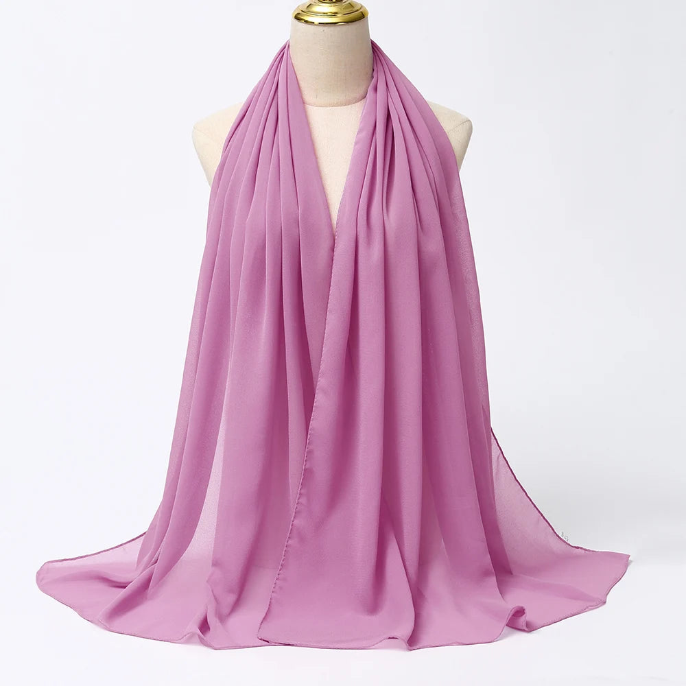 Muslim Chiffon Hijab Scarf