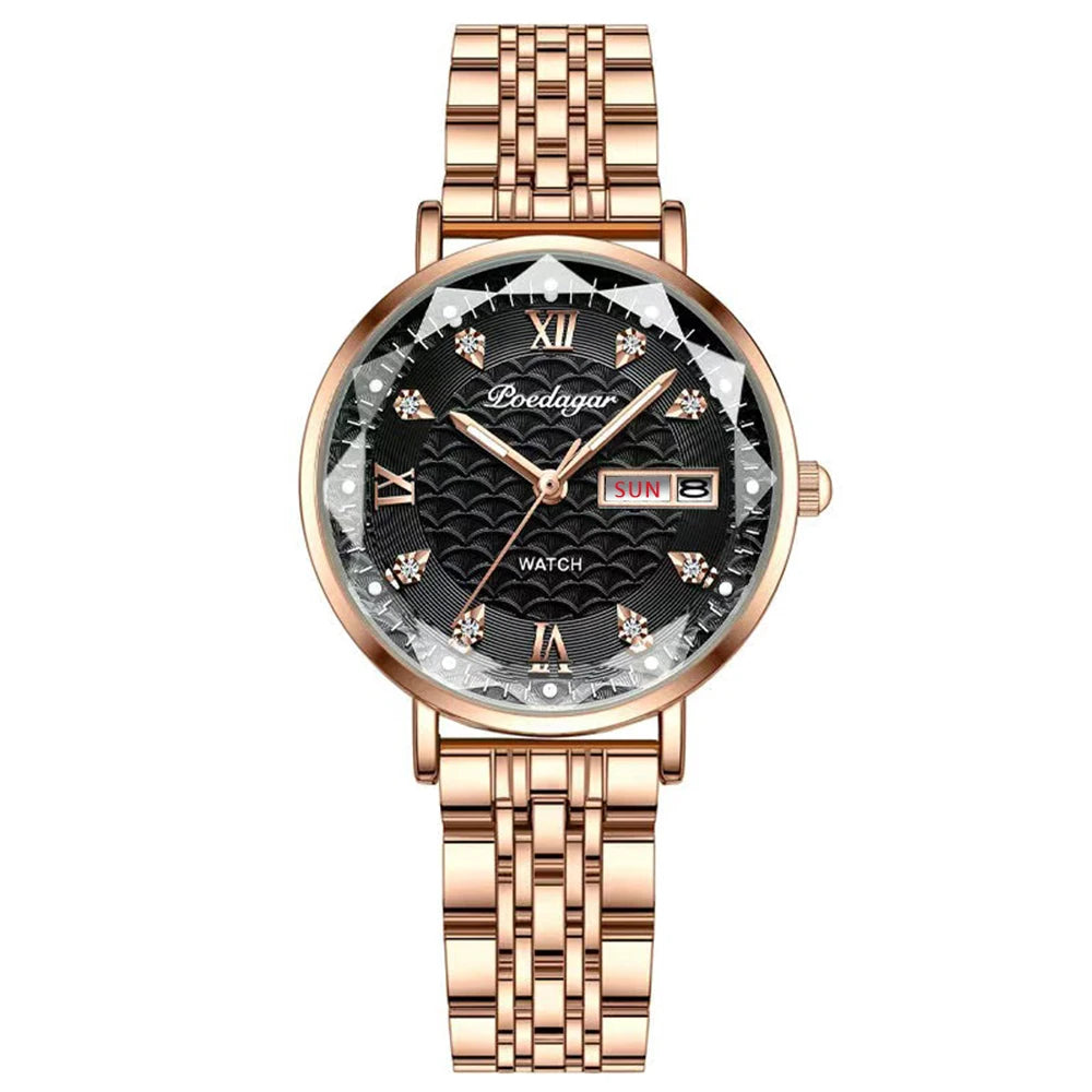 Women’s Luxury Roman Dial Quartz Watch
