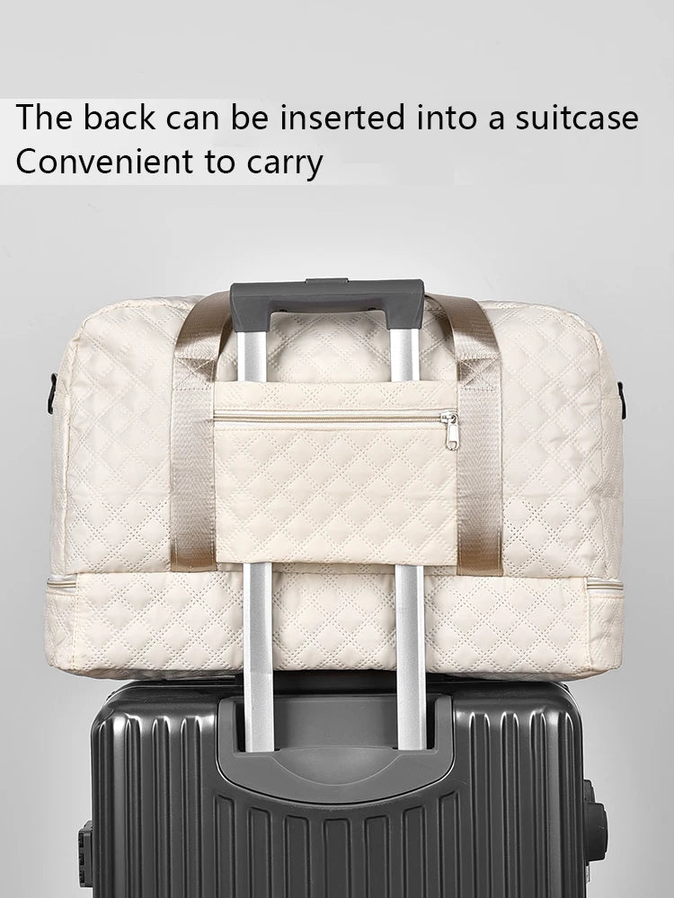 LuxeGrid Travel Duffle