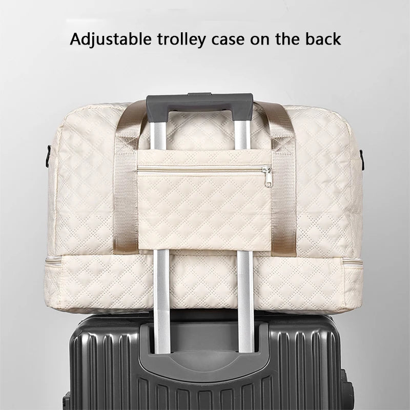 LuxeGrid Travel Duffle