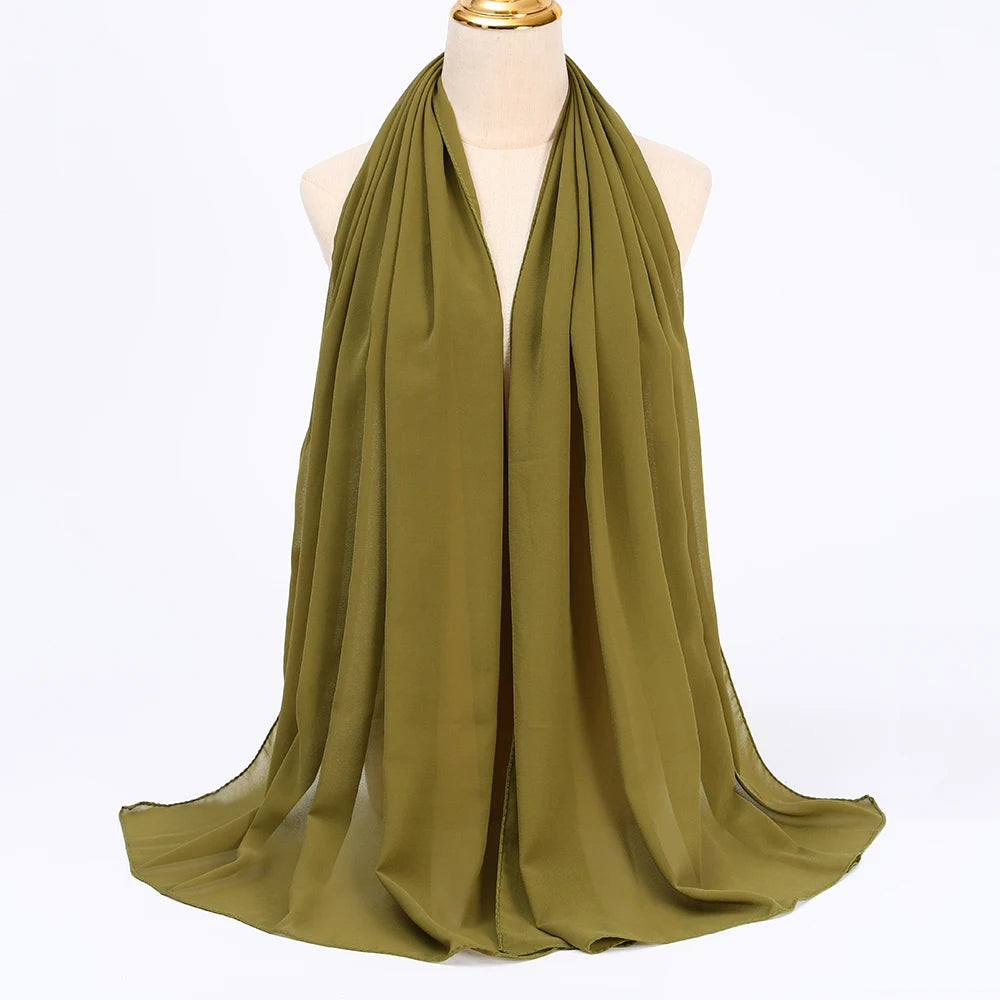 Muslim Chiffon Hijab Scarf