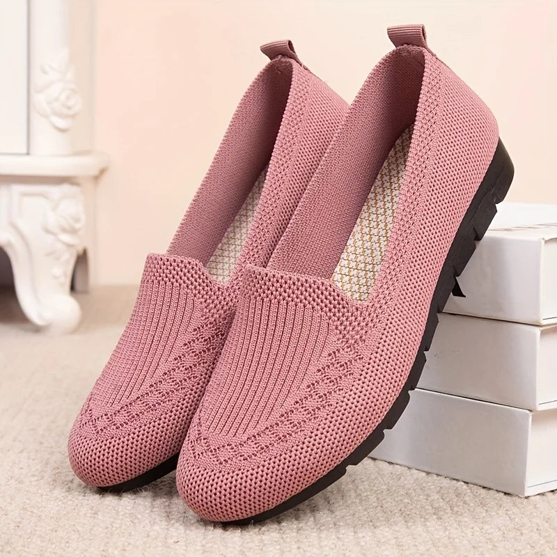 Women’s Knit Casual Loafers