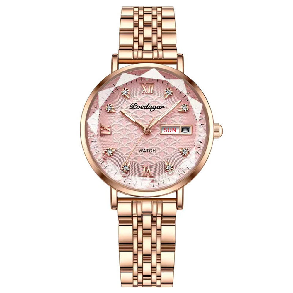 Women’s Luxury Roman Dial Quartz Watch