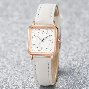 2/4PCS Fashion Minimalist Watch Luxury Men's and Women's