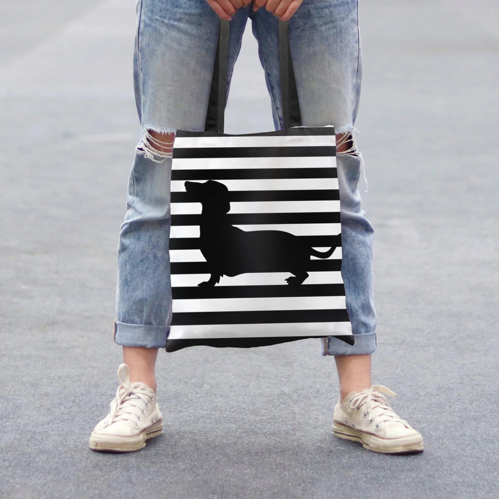 Large Capacity Dachshund Tote Bag