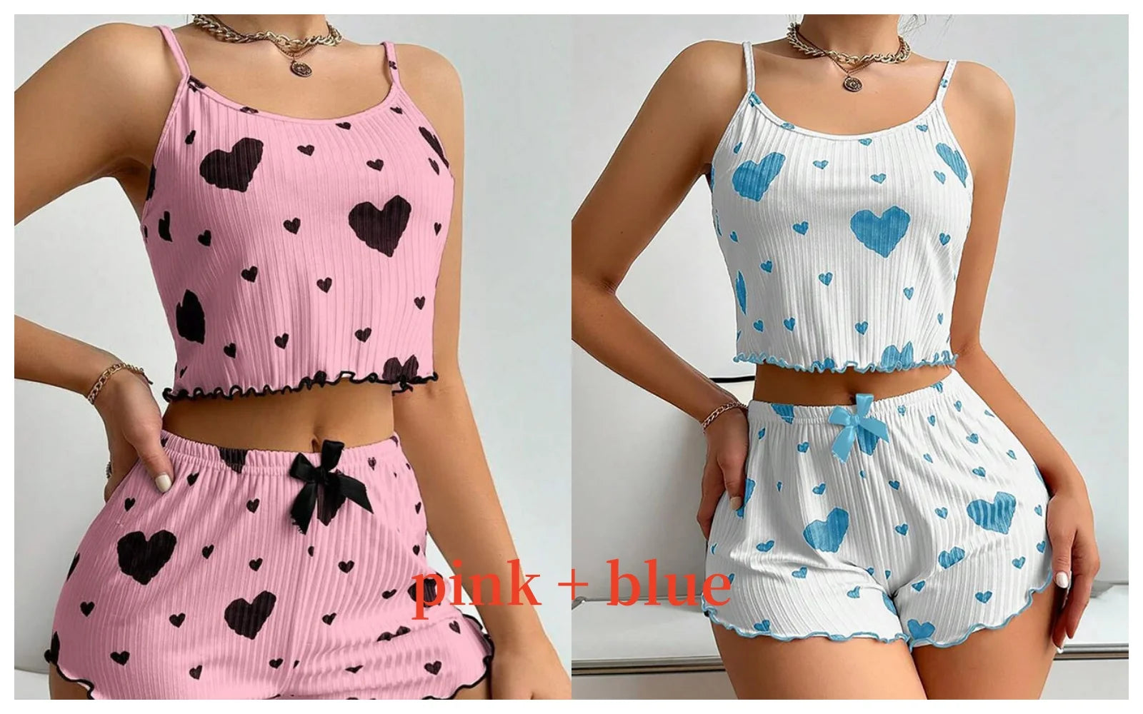 Women's Pajamas Set Sleepwear 2 PCS