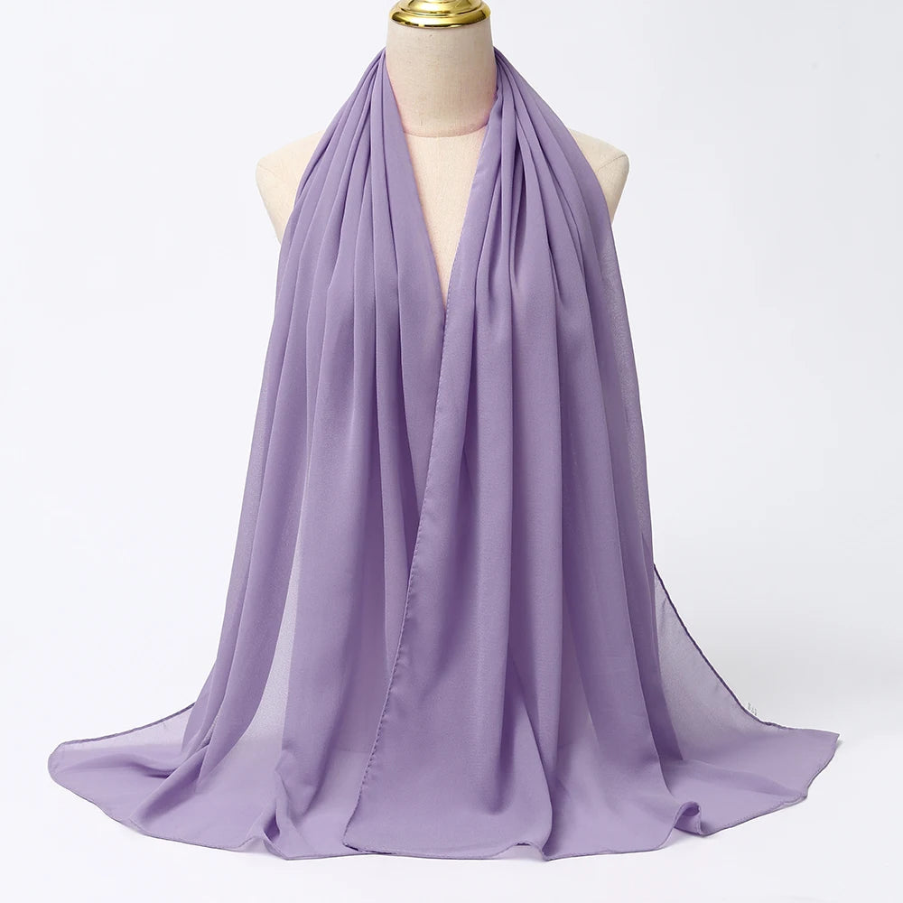 Muslim Chiffon Hijab Scarf