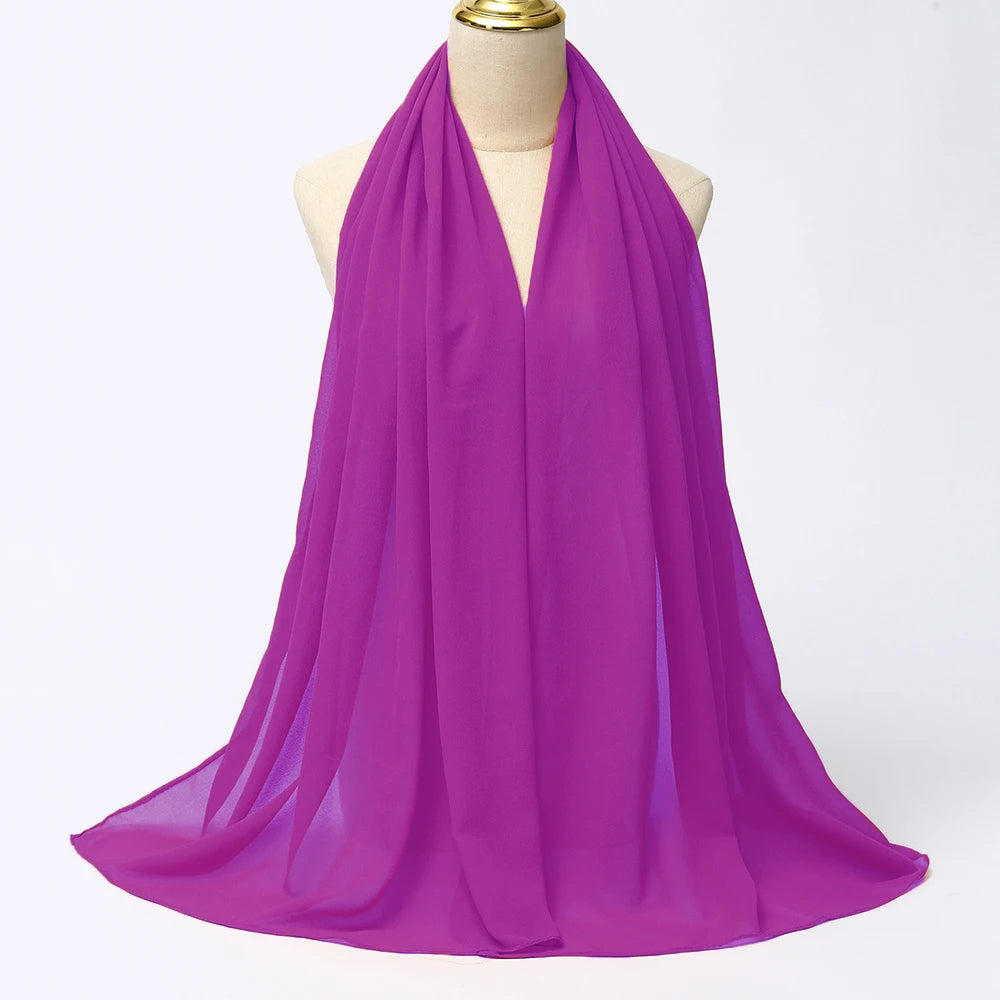 Muslim Chiffon Hijab Scarf