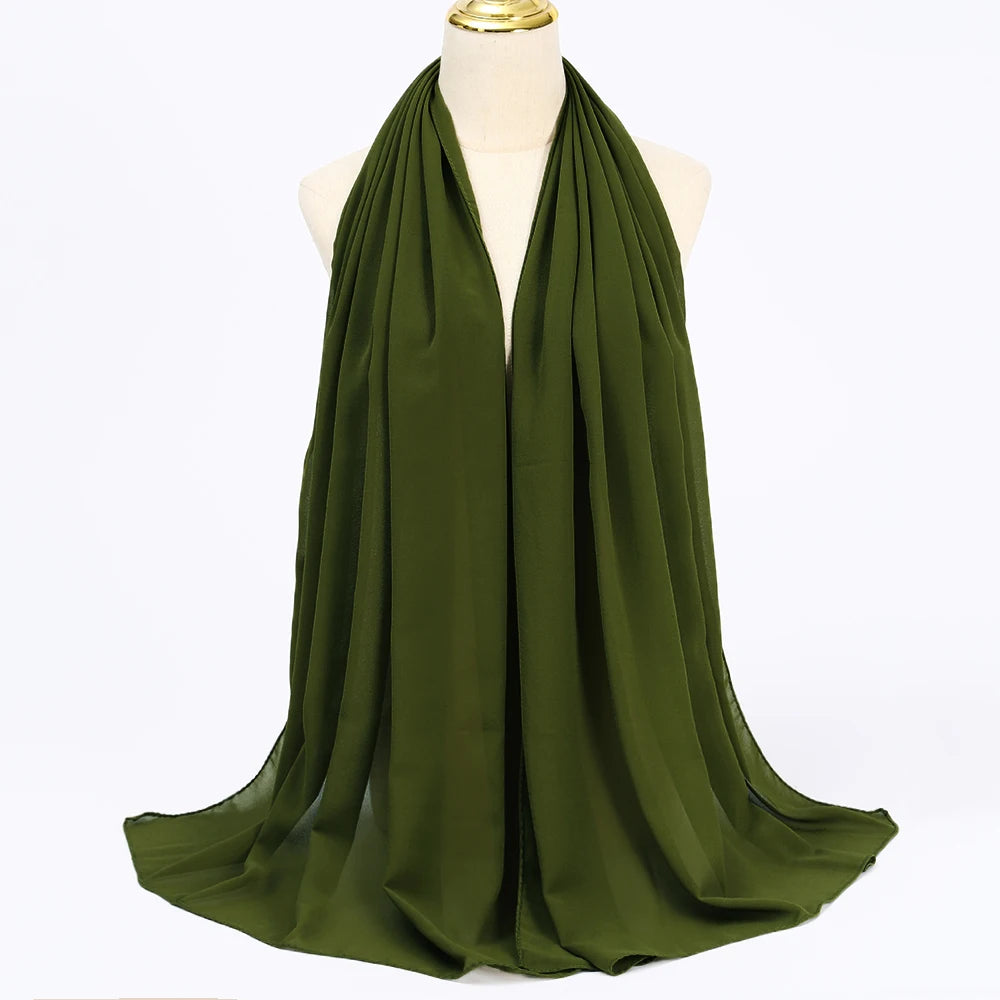 Muslim Chiffon Hijab Scarf