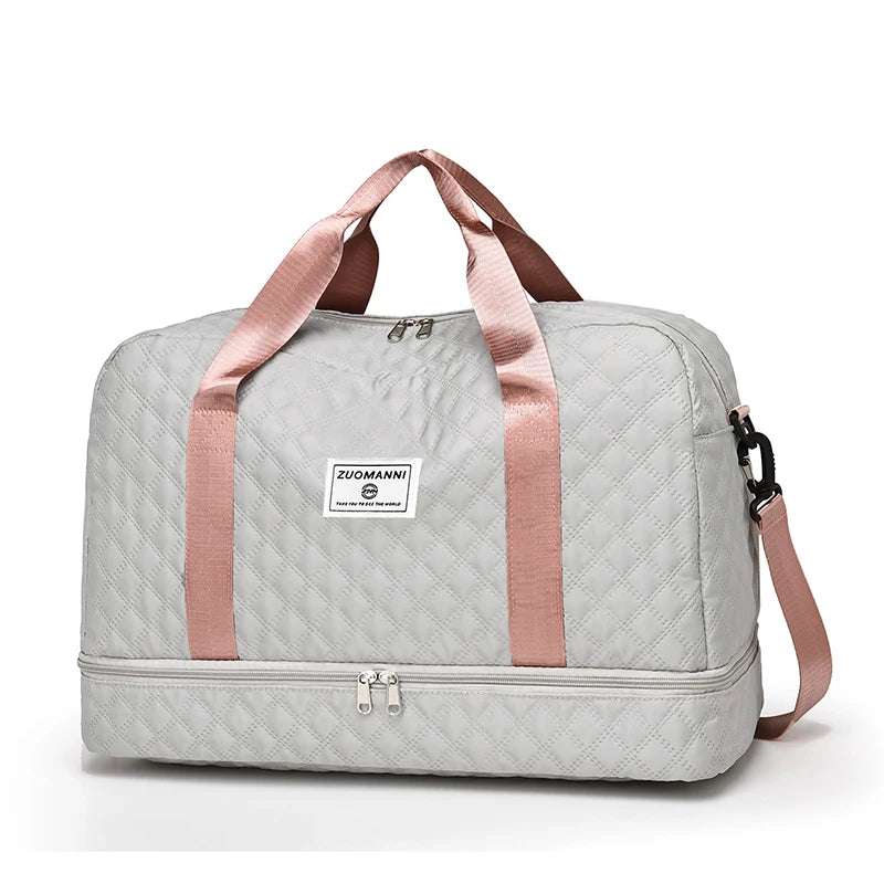 LuxeGrid Travel Duffle