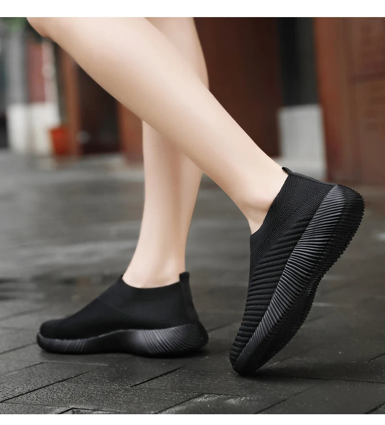 New Pink Women Shoes Soft Sneakers