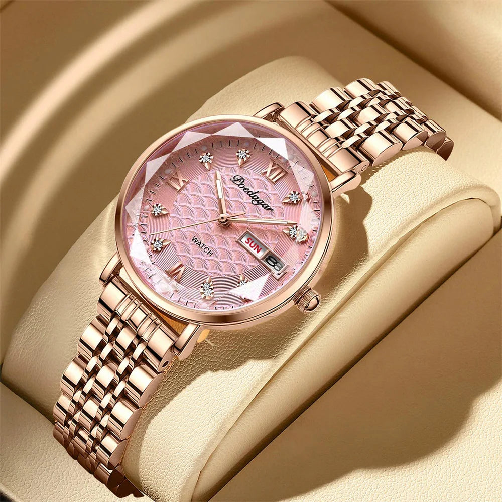 Women’s Luxury Roman Dial Quartz Watch