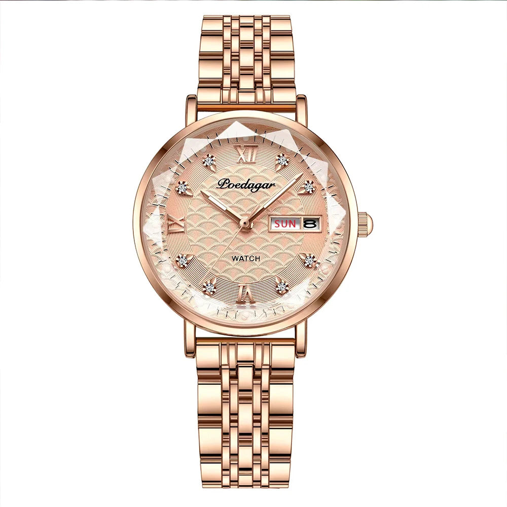 Women’s Luxury Roman Dial Quartz Watch