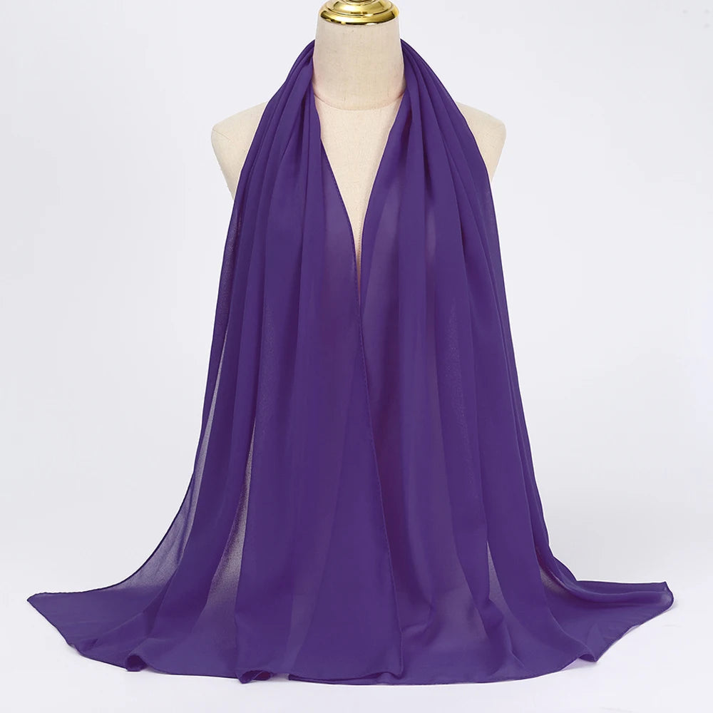 Muslim Chiffon Hijab Scarf
