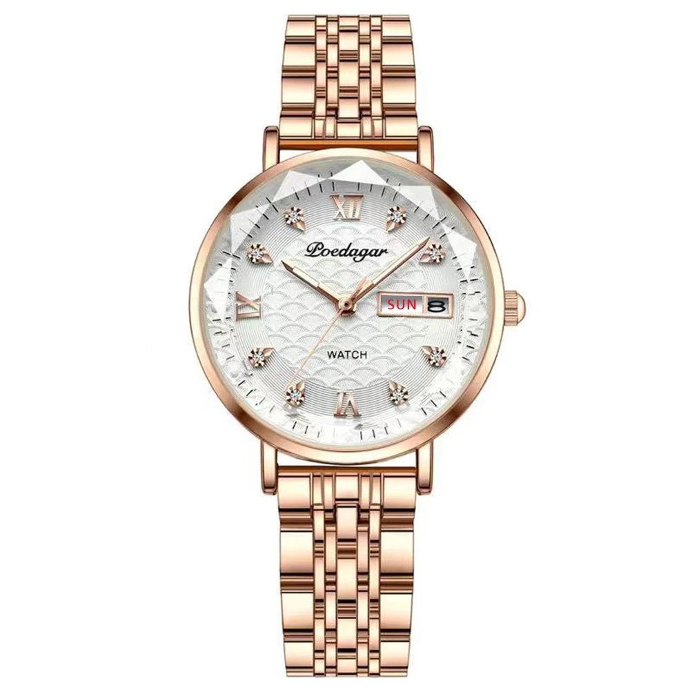 Women’s Luxury Roman Dial Quartz Watch