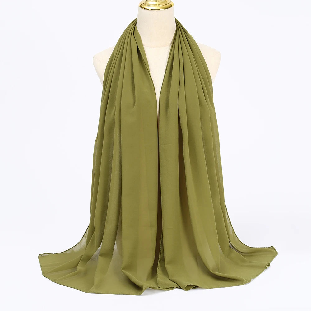 Muslim Chiffon Hijab Scarf
