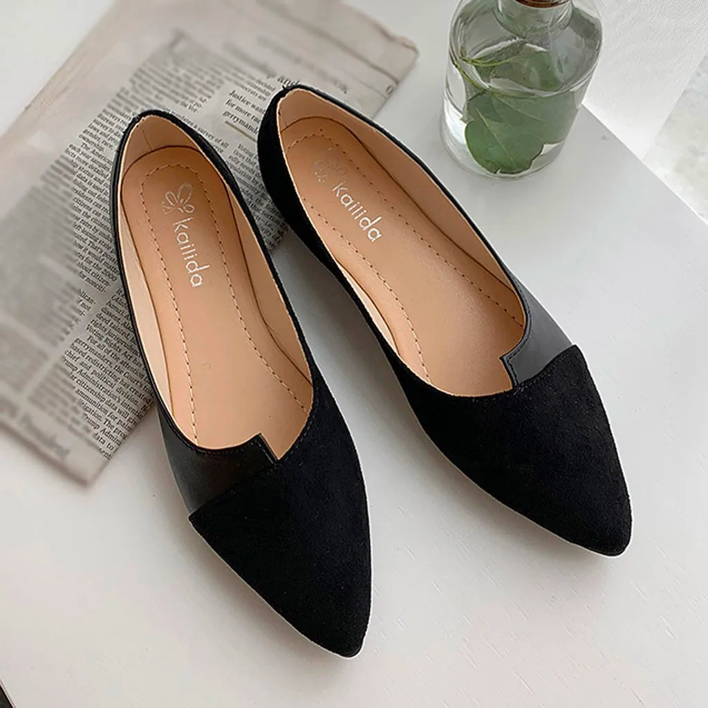 Breathable Slip-On Ballet Flats